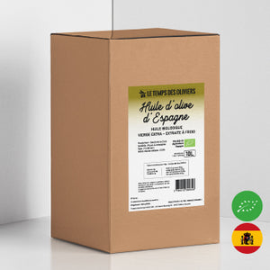Huile d'olive bio -  Espagne 1er prix (Bag In Box 10L)