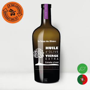 Huile d'olive Bio - Portugal (Bouteille 50cl - lot de 6)