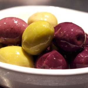 Olives - Cocktail Vertes & Violettes entières