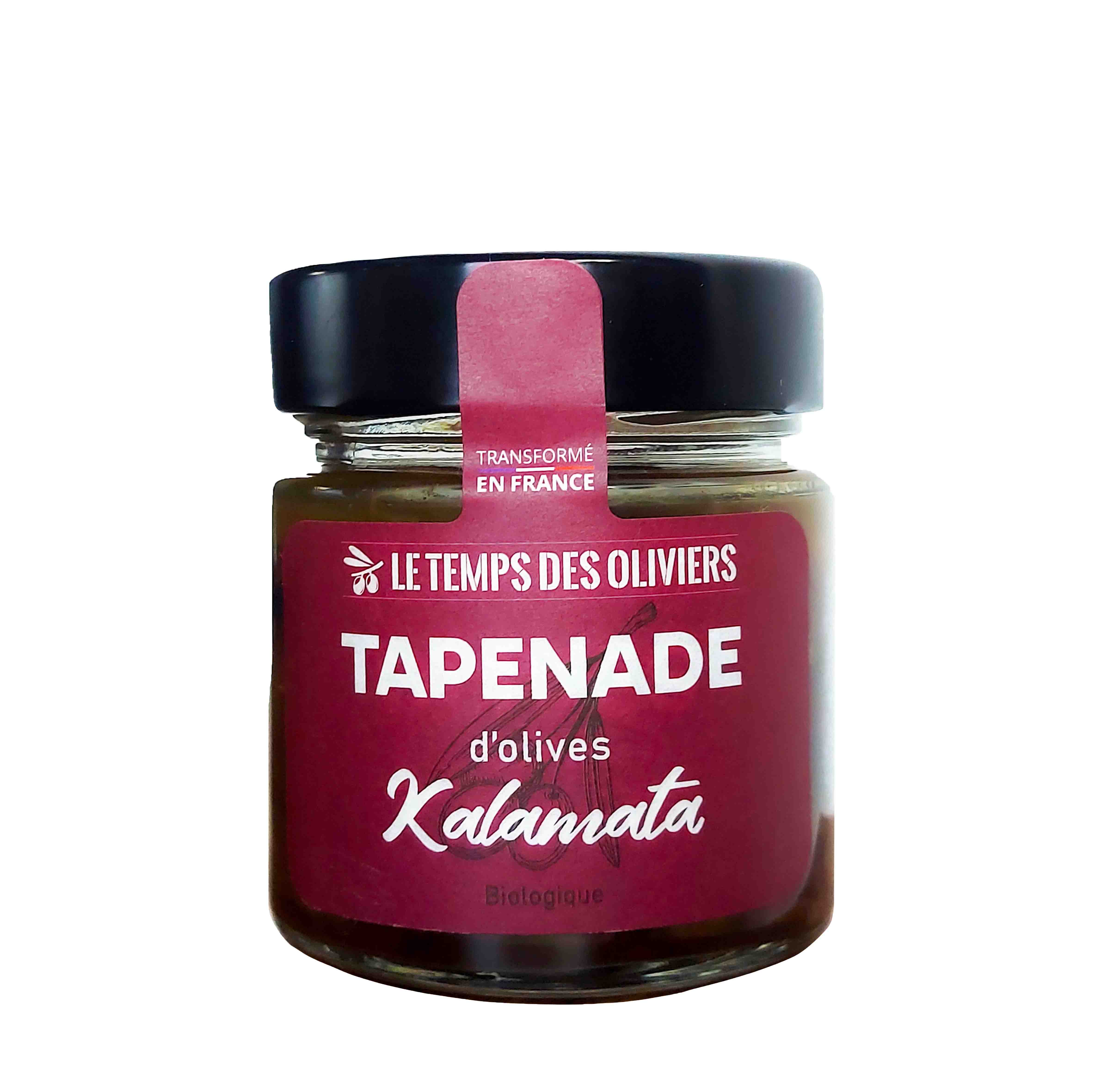 Bocal 200g - Tapenade d'olives Kalamata bio (lot de 12)