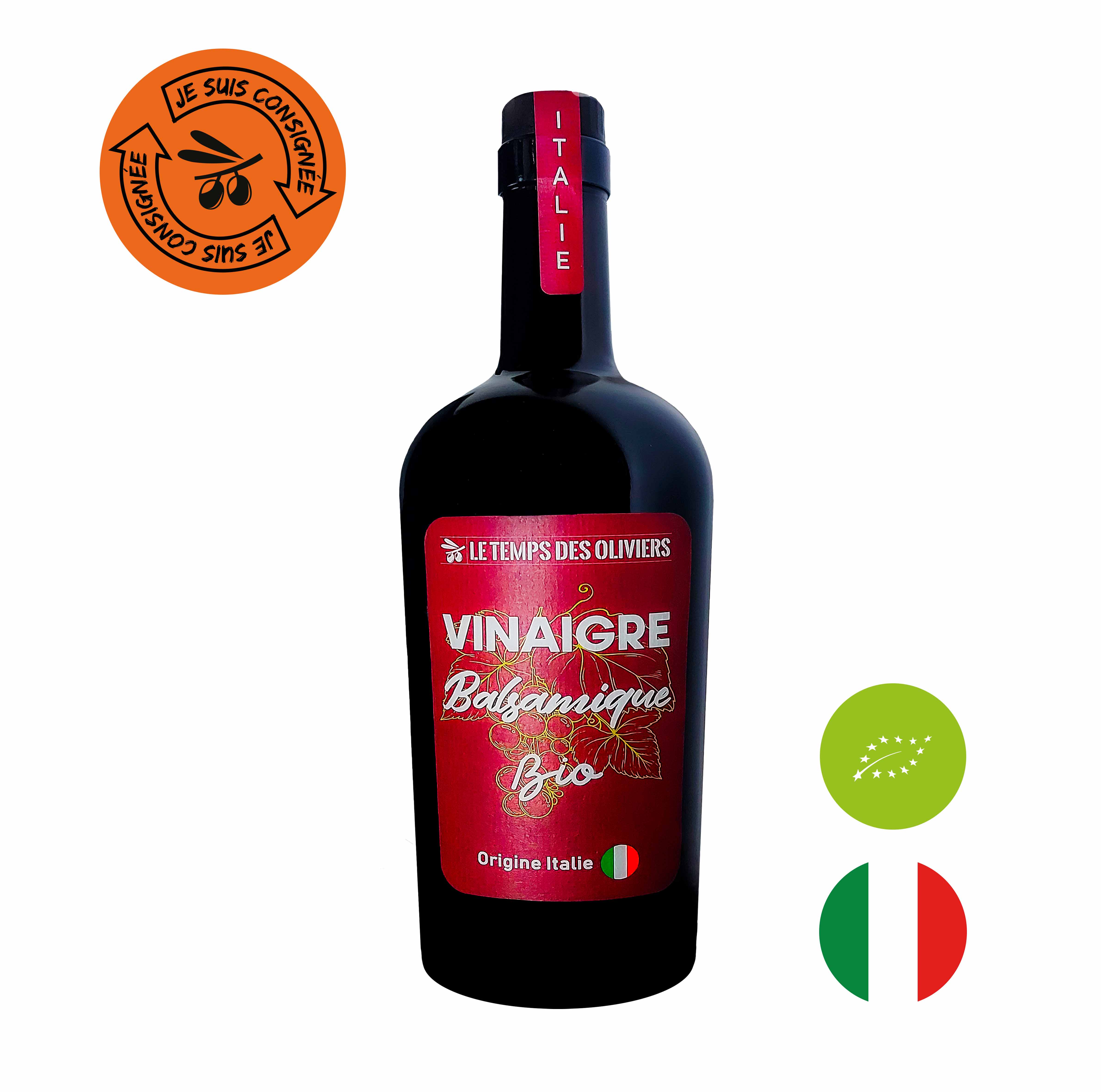 Vinaigre Balsamique bio (Bouteille 75cl - lot de 6)