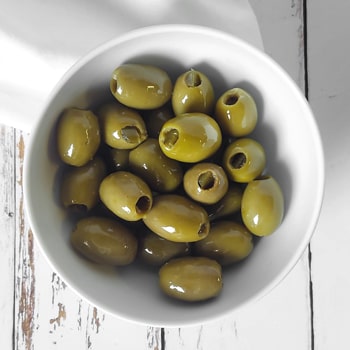 Olives bio - Vertes farcies piment Jalapeno (2,8kg)