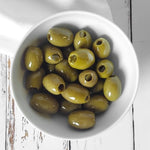 Charger l&#39;image dans la galerie, Olives bio - Vertes farcies piment Jalapeno bocal 2,8kg (lot de 2)
