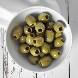 Olives bio - Vertes dénoyautées bocal 2,6kg (lot de 2)